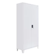 ΜΕΤΑΛΛΙΚΗ ΝΤΟΥΛΑΠΑ Everet ΛΕΥΚΟ 90*40*190 wrd