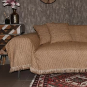 ΡΙΧΤΑΡΙ Fylliana Cubes ΜΠΕΖ-ΚΑΦΕ 180x300