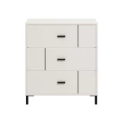 ΣΥΡΤΑΡΙΕΡΑ ALERIA 80 3F ΛΕΥΚΟ ΧΡΩΜΑ 77x40x90εκ