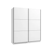ΝΤΟΥΛΑΠΑ SIERRA 180 OPAQUE WHITE 180x63x210εκ