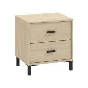 ΚΟΜΟΔΙΝΟ ALBELA NO2F LIGHT PORT OAK ΧΡΩΜΑ 48x40x52εκ
