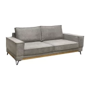 ΤΡΙΘΕΣΙΟΣ ΚΑΝΑΠΕΣ Fylliana Loftio ΚΑΦΕ ΧΡΩΜΑ 220x95x89εκ