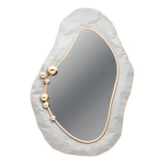 ΚΑΘΡΕΦΤΗΣ ΜΕΤΑΛΛΙΚΟΣ ΓΚΡΙ - ΧΡΥΣΟΣ 52.5x5.5x78.5cm