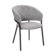 ΠΟΛΥΘΡΟΝΑ Fylliana FL24116 ΓΚΡΙ ΥΦΑΣΜΑ ΧΡΩΜΑ 58x62x83εκ