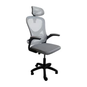 ΚΑΡΕΚΛΑ ΓΡΑΦΕΙΟΥ Fylliana FL850 ΓΚΡΙ ΧΡΩΜΑ 63x55x101εκ