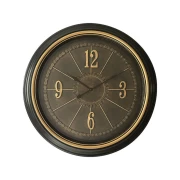 ΡΟΛΟΙ ΤΟΙΧΟΥ ΣΤΡΟΓΓΥΛΟ Fylliana FL2315 ΜΑΥΡΟ-ΧΡΥΣΟ ΧΡΩΜΑ 58x58x6εκ