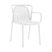 ΚΑΡΕΚΛΑ ΚΗΠΟΥ Fylliana Amara ΑΠΟ ΠΟΛΥΠΡΟΠΥΛΕΝΙΟ (PP) ΛΕΥΚΟ ΧΡΩΜΑ 56x57x82εκ