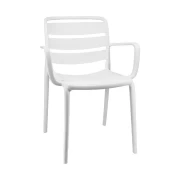 ΚΑΡΕΚΛΑ ΚΗΠΟΥ Fylliana Talia ΑΠΟ ΠΟΛΥΠΡΟΠΥΛΕΝΙΟ (PP) ΛΕΥΚΟ ΧΡΩΜΑ 56x60x81εκ