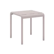 ΤΡΑΠΕΖΑΚΙ ΚΗΠΟΥ Fylliana Zenya ΑΠΟ ΠΟΛΥΠΡΟΠΥΛΕΝΙΟ (PP) CAPPUCCINO ΧΡΩΜΑ 46x46x48εκ