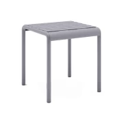 ΤΡΑΠΕΖΑΚΙ ΚΗΠΟΥ Fylliana Zenya ΑΠΟ ΠΟΛΥΠΡΟΠΥΛΕΝΙΟ (PP) ΓΚΡΙ ΧΡΩΜΑ 46x46x48εκ