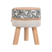 ΔΙΑΚΟΣΜΗΤΙΚΟ ΣΚΑΜΠΟ Fylliana Opulent ΜΠΕΖ-ΜΑΥΡΟ ΧΡΩΜΑ 28x34εκ