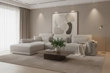 Γωνιακό σαλόνι EVELIN