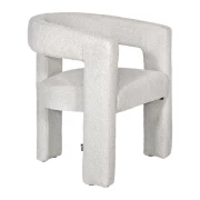 ΚΑΡΕΚΛΑ ΤΡΑΠΕΖΑΡΙΑΣ Fylliana FL6493 OFF-WHITE ΧΡΩΜΑ ΥΦΑΣΜΑΤΟΣ 64x56x75εκ