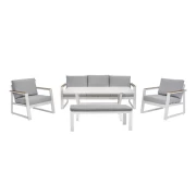 ΣΕΤ ΣΑΛΟΝΙ ΕΞΟΧΗΣ 5 ΤΕΜΑΧΙΩΝ Fylliana Maya ΛΕΥΚΟ ΧΡΩΜΑ 