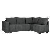 ΚΑΝΑΠΕΣ ΓΩΝΙΑ Fylliana Space ΓΚΡΙ ΧΡΩΜΑ 245x175x88εκ