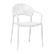 ΚΑΡΕΚΛΑ ΚΗΠΟΥ Fylliana Nephele ΑΠΟ ΠΟΛΥΠΡΟΠΥΛΕΝΙΟ (PP) ΛΕΥΚΟ ΧΡΩΜΑ 57x52x81εκ