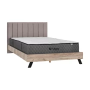 ΔΙΠΛΟ ΚΡΕΒΑΤΙ Fylliana Oslo ΜΠΕΖ ΧΡΩΜΑ 173x214x118εκ (160x200)