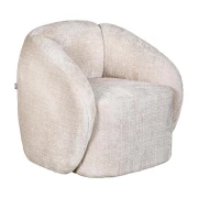 ΠΟΛΥΘΡΟΝΑ Fylliana Sienna ΚΡΕΜ ΥΦΑΣΜΑ 53x76x71εκ