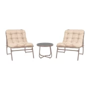 ΣΕΤ ΚΑΘΙΣΤΙΚΟΥ ΕΞΩΤΕΡΙΚΟΥ ΧΩΡΟΥ 3 ΤΕΜΑΧΙΩΝ Fylliana Nerina ΜΠΕΖ ΧΡΩΜΑ