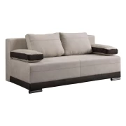 ΚΑΝΑΠΕΣ ΚΡΕΒΑΤΙ KRON ΜΠΕΖ ΧΡΩΜΑ 198x95x81εκ