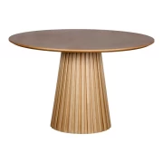 ΤΡΑΠΕΖΙ ΤΡΑΠΕΖΑΡΙΑΣ Fylliana Elington ΦΥΣΙΚΟ 120x120x75εκ