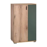 ΠΑΠΟΥΤΣΟΘΗΚΗ Fylliana Valenor NATURAL CANELLA OAK-ΛΑΔΙ ΧΡΩΜΑ 69x34x120εκ