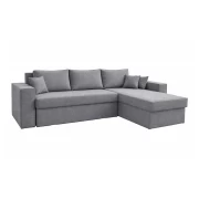 ΚΑΝΑΠΕΣ ΓΩΝΙΑ Fylliana Mythos ΓΚΡΙ 280x210x80εκ