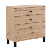 ΣΥΡΤΑΡΙΕΡΑ ALMOND 77 3F ARTISAN OAK ΧΡΩΜΑ 77x35x78εκ