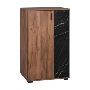 ΠΑΠΟΥΤΣΟΘΗΚΗ Fylliana Valenor TOBACCO CRAFT-BLACK MARBLE ΧΡΩΜΑ 69x34x120εκ