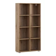 ΒΙΒΛΙΟΘΗΚΗ-ΡΑΦΙΕΡΑ Fylliana Smart 8P ARTISAN ΧΡΩΜΑ 74x25x146εκ