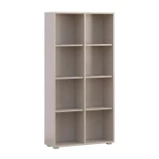 ΒΙΒΛΙΟΘΗΚΗ-ΡΑΦΙΕΡΑ Fylliana Smart 8P CASHMERE ΧΡΩΜΑ 74x25x146εκ