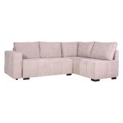 ΚΑΝΑΠΕΣ ΓΩΝΙΑ Fylliana Space ΜΠΕΖ-ΚΑΦΕ ΧΡΩΜΑ 245x175x88εκ